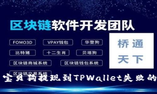 解决宝贝狗提现到TPWallet失败的指南